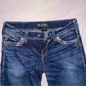 Silver Womens Jeans